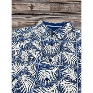 Nat Nast Men's Hawaiian Short Sleeve‎ Shirt Silk Blend XL
